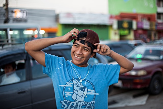 ©PATRICIO CROOKERSanta Cruz, BoliviaJuly 2016 Fernando, a 16 years old street kid, in the street of Santa Cruz.